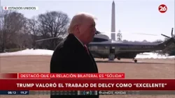 ? EEUU | Donald Trump elogia la gestión de Delcy Rodríguez en Venezuela