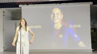 Van Asten: "Desde el primer momento sentí que fichar por el Barça era el paso correcto"