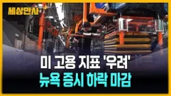 아리송한 고용 지표에 뉴욕증시 하락…물가에 촉각 [세상만사] #뉴욕증시 #고용지표