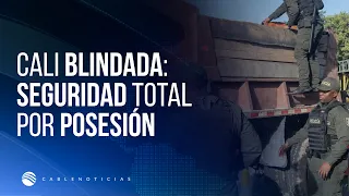 Security Deployment in Cali for Abelardo de la Espriella's Presidential Inauguration