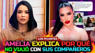 Amelia Alcántara explains why she didn't travel with her colleagues | LIVE THE SHOW