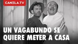 CINE DE ORO: Un vagabundo llega a la mansión… y lo dejan entrar | Escuela de Vagabundos | Canela.TV