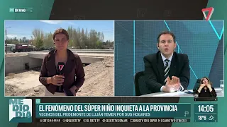 AMENAZA CLIMÁTICA | Preocupación por la llegada del "Super niño" en Luján y Guaymallén