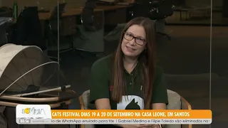 BDC Animal: Cats Festival on September 19 and 20 at Casa Leone, in Santos - 9/18/2026