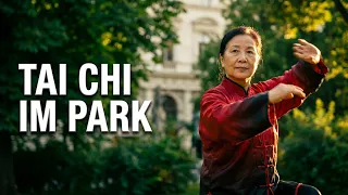 Chinesische Pensionisten bringen Tai Chi in die Wiener Parks