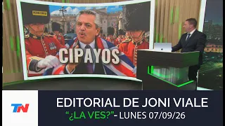 EDITORIAL DE JONI VIALE: "CIPAYOS" I ¿La Ves?, 07/09/26