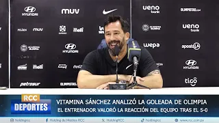 VITAMINA SÁNCHEZ AFTER OLIMPIA'S 5-0 ROUT OF RUBIO ÑU