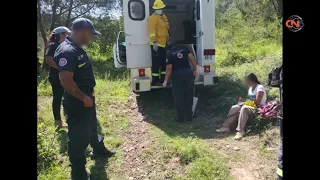 Four people rescued after getting lost for hours on a hill in Chilpancingo