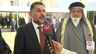ژمارەیەك سەرۆك عەشیرەتی عەرەب  لەگەڵ ئەنجومەنی پاراستنی و بەرژەوەندی باڵاكانی ی ن ك كۆبوونەوە