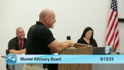 City of Clearwater Marine Advisory Board 9/13/23