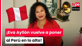Peruvian pride! Eva Ayllón is nominated for a 2026 Latin Grammy for her album "Concierto de gala"