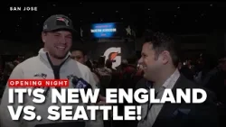It's Opening Night Ahead of The Pats Vs. Seahawks