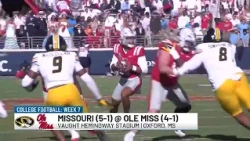 No. 9 Ole Miss routs No. 13 Missouri 31-3 on homecoming
