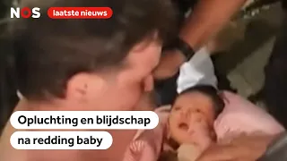 Baby pulled alive from the rubble in Venezuela