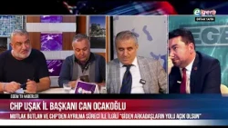 CHP USHAK PROVINCIAL CHAIRMAN CAN OCAKOGLU: "BEST WISHES TO THOSE WHO ARE LEAVING"