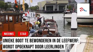 Historic boat on display at Leefwerf: 'Great addition to the collection'