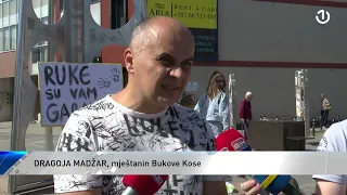 Protest protiv nastavka eksploatacije u Bukovoj Kosi