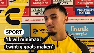 Naoufal Bannis' Reaction after Vitesse - NAC Breda (2-2) | Connect