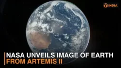 НАСА представило снимок Земли, полученный в рамках миссии «Артемида II» | DD India НАСА представило снимок Земли, полученный в рамках миссии «Артемида II» | DD India