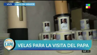 🕯️ VELAS PARA LA VISITA DEL PAPA LEÓN XIV