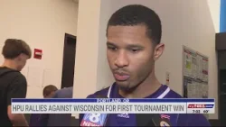 Университет Хай-Пойнт одержал первую победу в турнире NCAA над командой Висконсина.