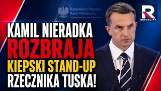 MOCNA ODPOWIEDŹ DZIENNIKARZA REPUBLIKI DO SZŁAPKI! „Jak pan ma występy stand-upowe, to po pytaniu”