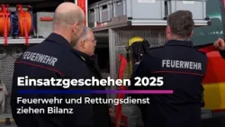 Dresdner Feuerwehr und Rettungsdienst ziehen Bilanz für 2025 I Sachsen Fernsehen