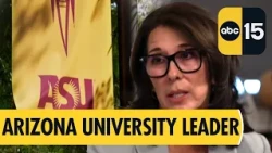 Arizona girl from small town leads one of the nation's biggest universities