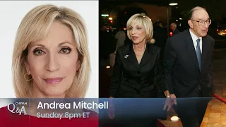 Andrea Mitchell on marriage to Alan Greenspan: "I stopped covering anything economic."
