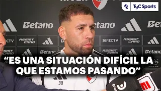OTAMENDI: "THERE ARE NO BROKEN LEGS AT RIVER, EVERYTHING IS FINE WITH CHACHO AND DI CARLO"