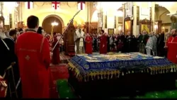 წითელი პარასკევი — სამებაში ილია II-ის კურთხევით შექმნილი მაცხოვრის დატირების საგალობელი შესრულდა