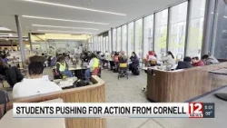 Cornell students hold sit-in protest amid sexual assault lawsuit