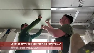 VEĽKÁ OBNOVA ŠKOLSKEJ KUCHYNE ODŠTARTOVALA