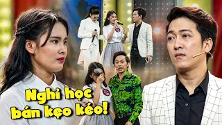 Cô bé có GIỌNG HÁT TRỜI BAN nghỉ học để ĐI BÁN KẸO KÉO phụ cha mẹ kiến giám khảo NÁT LÒNG | THVL
