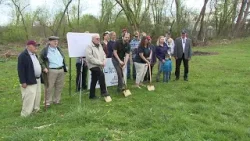 Breaking ground on new riverboat location in Northumberland County