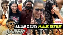 JAILER 2 FDFS Public Review | Jailer 2 Movie Review | Rajinikanth | Nelson | Anirudh | Vasanth TV
