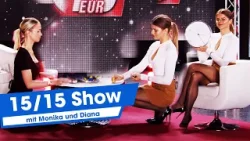 Die beliebte 15/15-Show vom 24. April 2024 mit Monika und Diana | @PEARL-TV