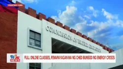 Full online classes, pinapayagan na ng CHED bunsod ng energy crisis | CLTV36 News Clip