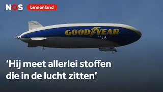 Zeppelin over the Netherlands draws a crowd, but what’s it doing there?
