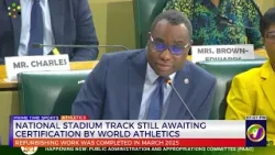 National Stadium Track Still Awaiting Certification By World Athletics | TVJ Sports