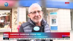 “Cebimize yansıyan yüzde 100”