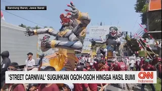 'Street Carnival' Suguhkan Ogoh-Ogoh hingga Hasil Bumi