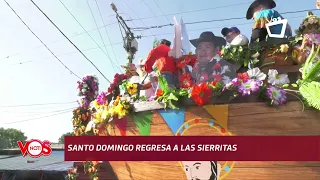 Santo Domingo de Guzmán began his return to Las Sierritas