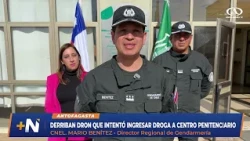 Gendarmerie detects and downs drone attempting to smuggle drugs and cellphones into Antofagasta p...