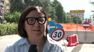 Construction sites in Arezzo, a tour of the city. August 24th updates for Via Fiorentina
