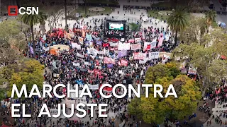 MARCH OF ANGER in PLAZA DE MAYO