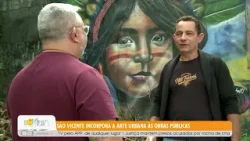São Vicente incorpora a arte urbana às obras públicas - 24/2/26