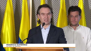 Mayor Federico Gutiérrez mourns the death of a young woman who participated in the Medellín Marathon