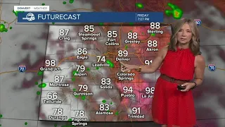 Broncos tailgating weather: Temps soar with isolated storm chance