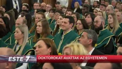 Csaknem 130 doktort avattak a Debreceni Egyetemen